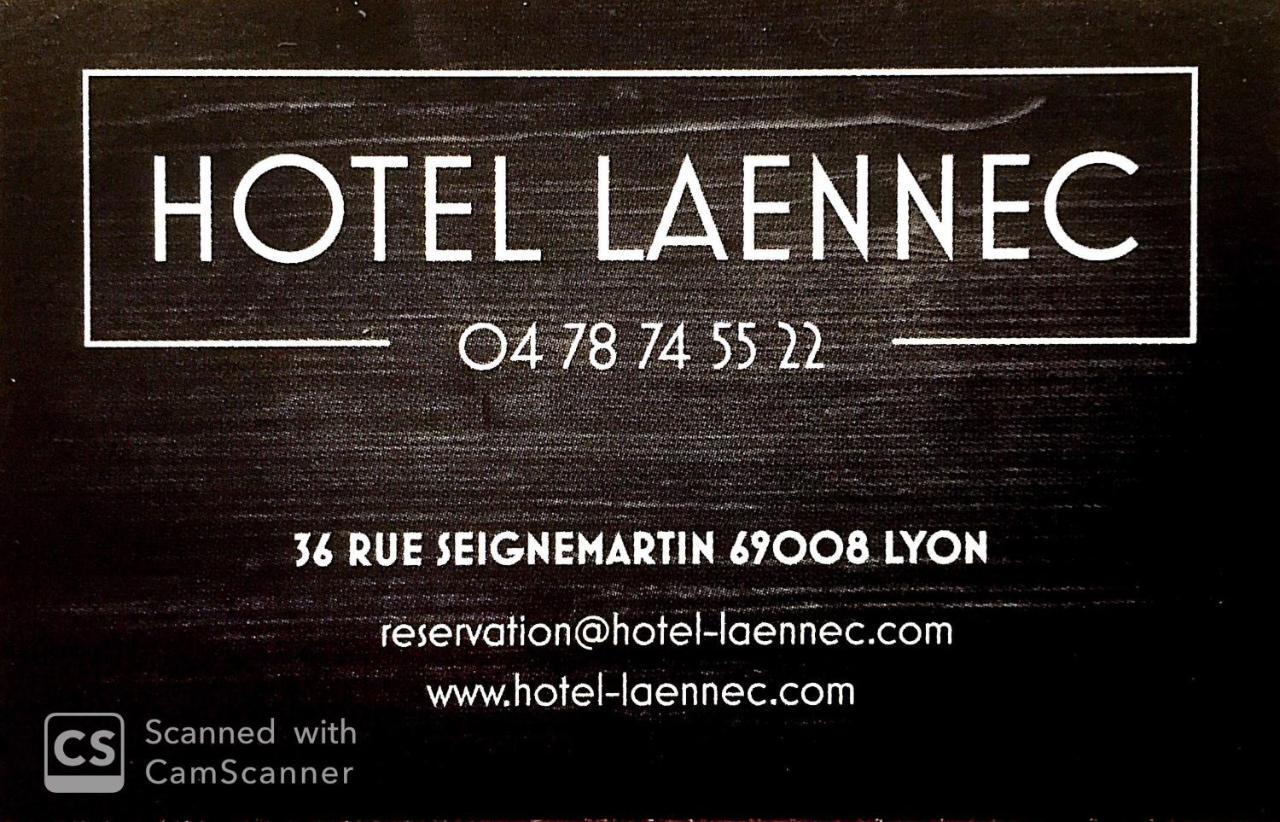 Laennec Hotel Lyon Eksteriør billede